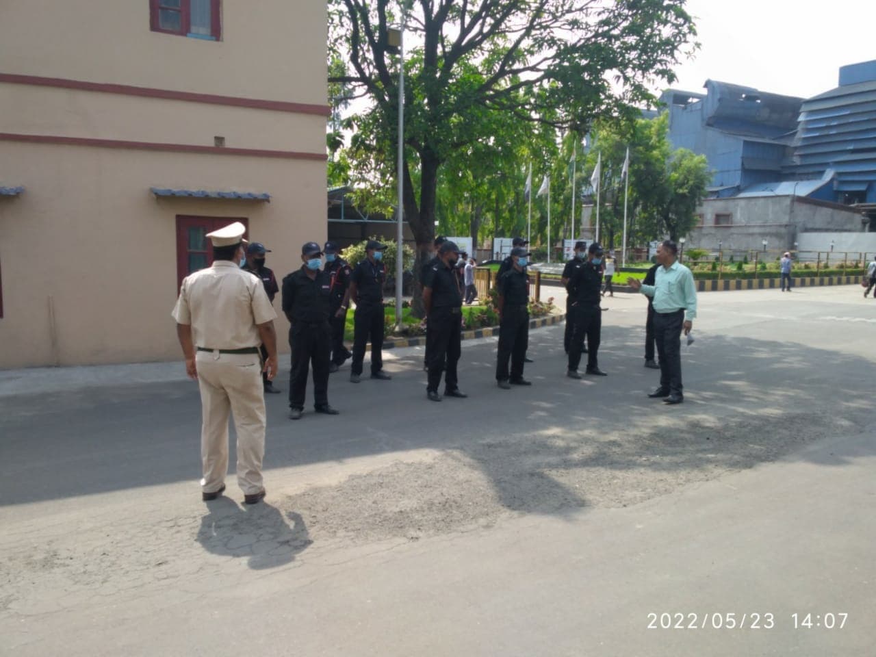 Logistics Hub Cargo Guarding